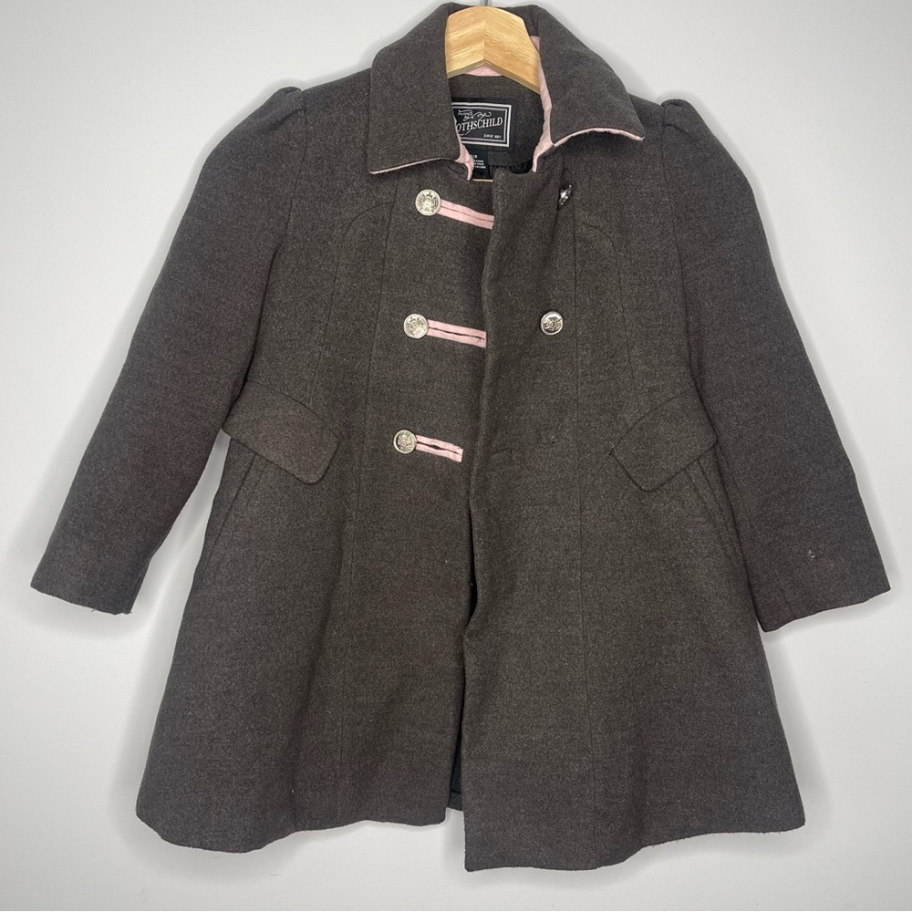 Girls Rothschild charcoal coat‎ jacket size 5/6